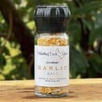 Whistling Duck Farm Gourmet Garlic Salt w/ Grinder Top - 2.5 oz 2