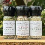 Whistling Duck Farm Gourmet Salt Grinder Gift Set - New Gourmet 3 Pack 2