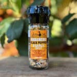 Whistling Duck Farm Habanero Black Pepper Garlic Salt w/ Grinder Top - 2.5 oz 1